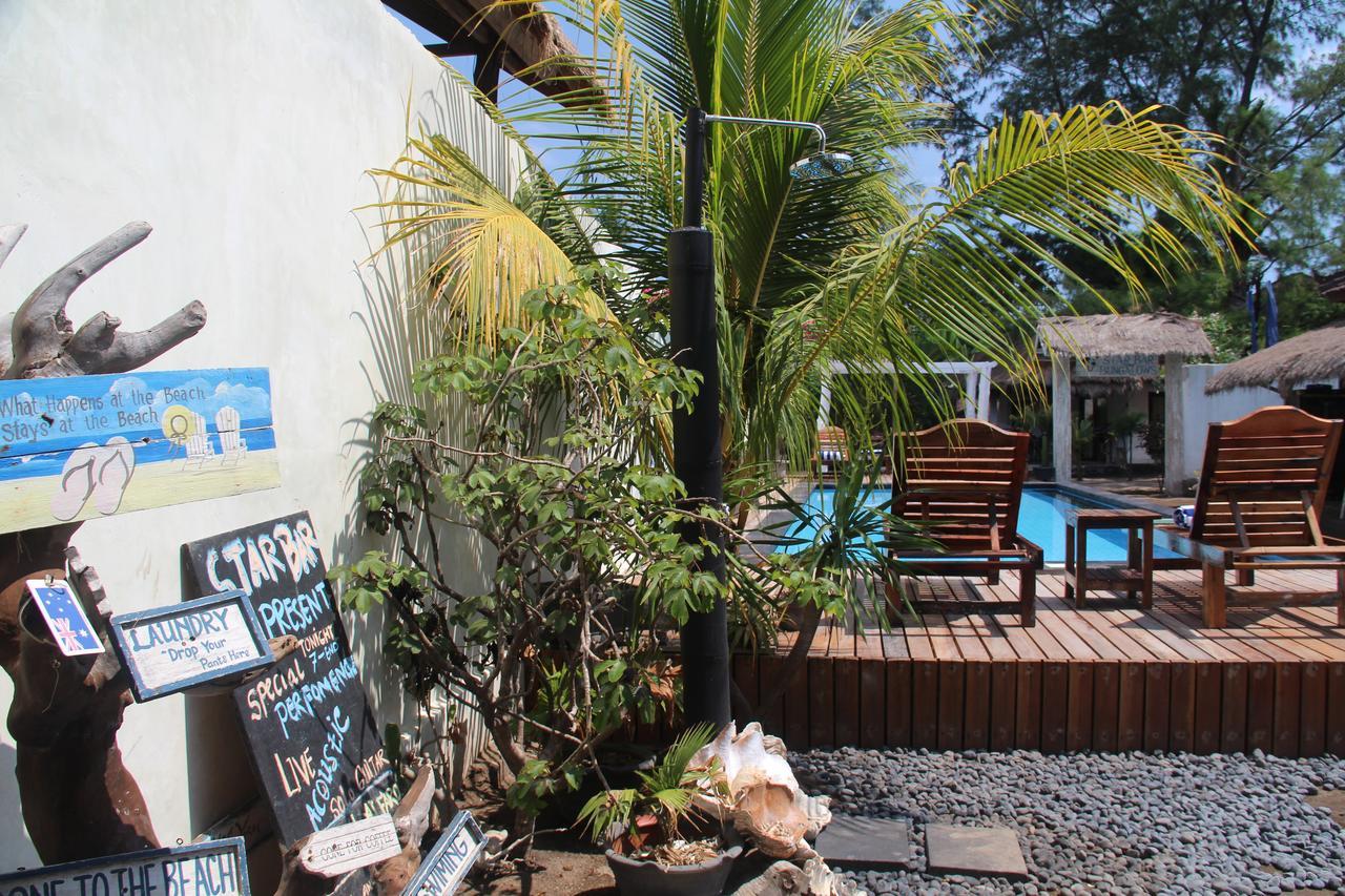 Star Bar And Bungalows Gili Air Ngoại thất bức ảnh